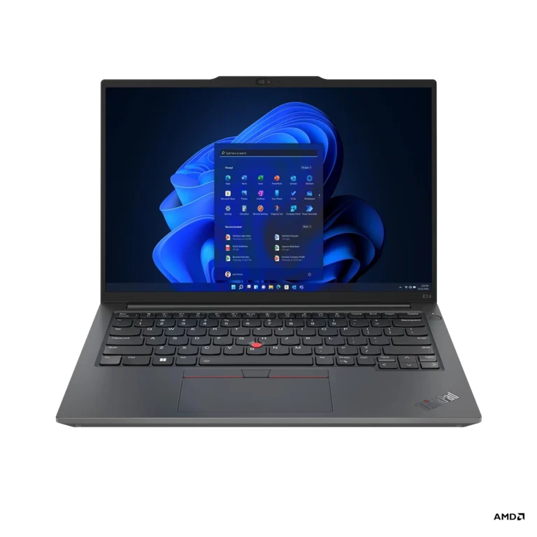 Lenovo ThinkPad E14 GEN 5 21JR005RGQ Laptop, AMD RYZEN5 7430U Processor, 16GB RAM, 512GB SSD, DOS