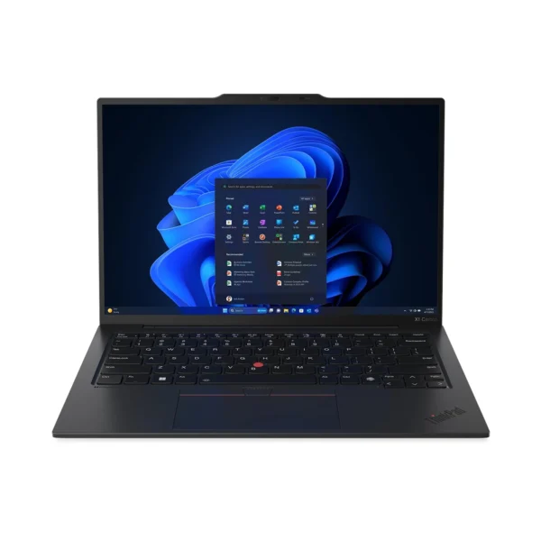 Black ThinkPad X1 Carbon Gen 12 Laptop 14-Inch Display