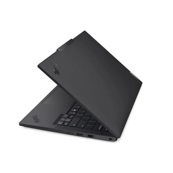 Black ThinkPad T14 Gen 5 Laptop with ThinPad Logo