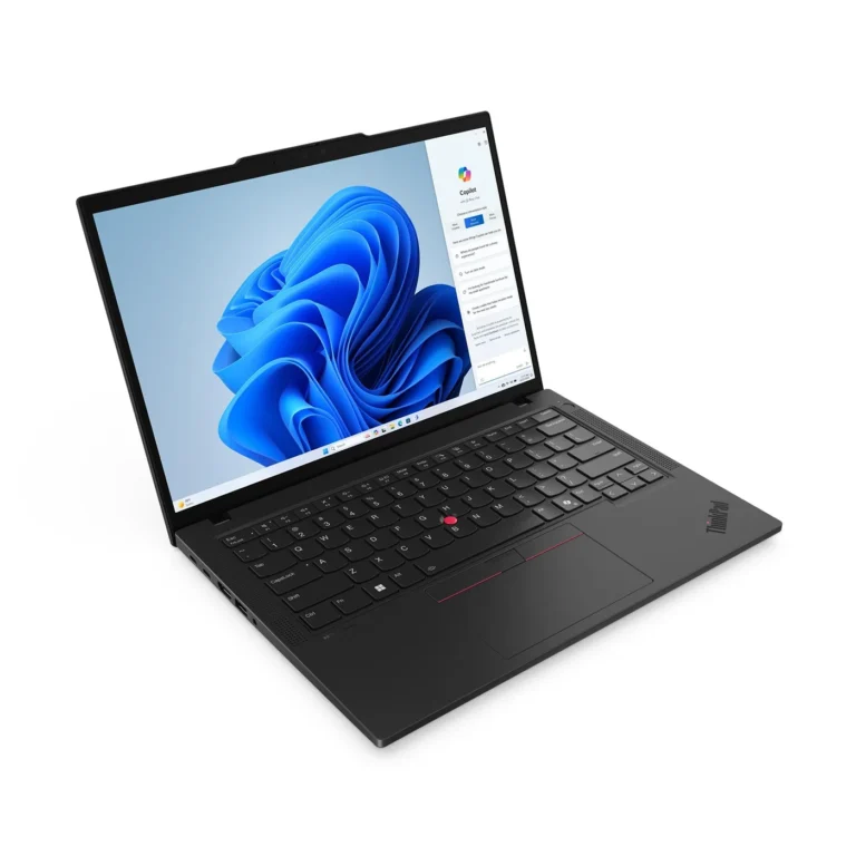 ThinkPad 21ML00C4FX T14 Gen 5 Laptop comes with 14″ WUXGA (1920x1200) IPS, 400 nits, Anti-glare for crisp visuals