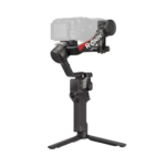 DJI RS4 Gimbal Stabilizer, Joystick Mode Switch Zoom/Gimbal Control, 6.6lbs Payload Capacity Extended Tilt Axis, 2.5x Battery Runtime