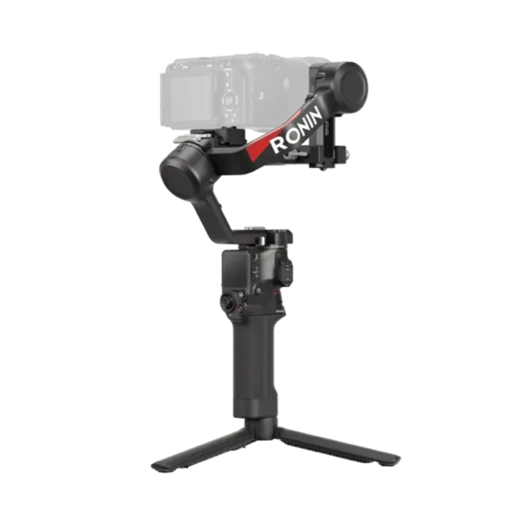 DJI RS4 Gimbal Stabilizer, Joystick Mode Switch Zoom/Gimbal Control, 6.6lbs Payload Capacity Extended Tilt Axis, 2.5x Battery Runtime