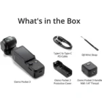 DJI Osmo Pocket 3 Accessories in the box