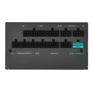 PX1000G 80 Plus Gold 1000W Modular Power Supply connectors.