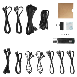 PX1000G 80 Plus Gold 1000W Modular Power Supply accessories.