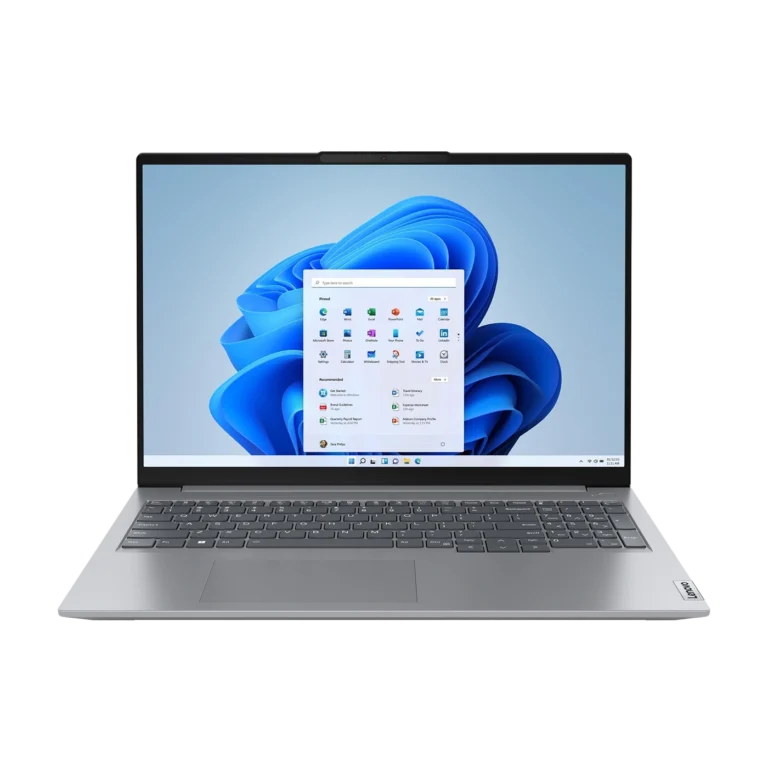 Lenovo ThinkBook 16 G6 IRL Laptop – Intel Core i5-13420H, 8GB DDR5 RAM, 512GB SSD, 16" WUXGA IPS Display, Intel UHD Graphics, English UK Keyboard, FreeDOS