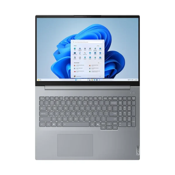 ThinkBook 16 G8 IAL Business Laptop Screen and Keyboard View