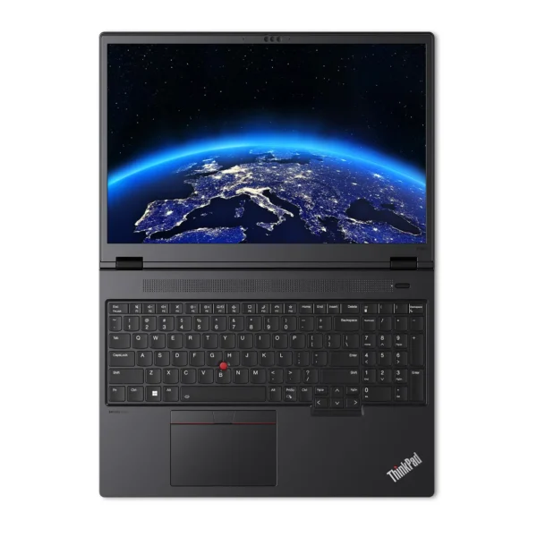 ThinkPad P16v Gen 2 Laptop 16-Inch Full HD display and Large Keypad with Numeric Keys Ideal for CAD, CAM, SOLIDWORKS, Revit Softwares