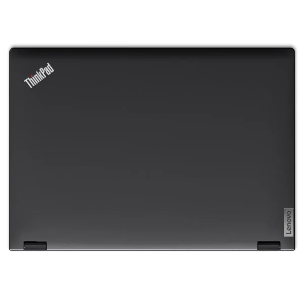 Black ThinkPad P16v Gen 2 Laptop Back View