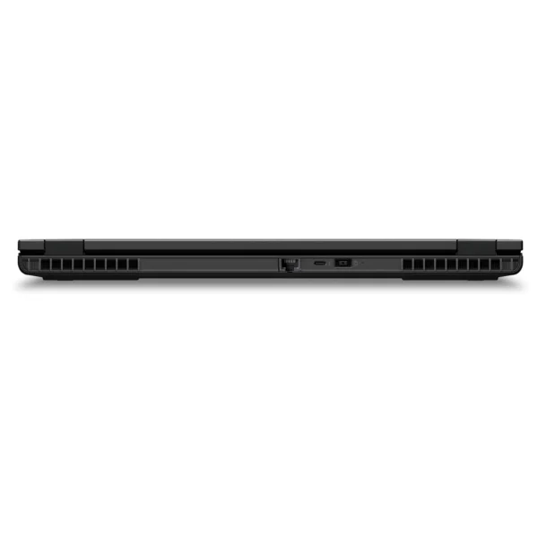 ThinkPad P16v Gen 2 Laptop Back View with Exhaust and Wifi Port and Charger Port
