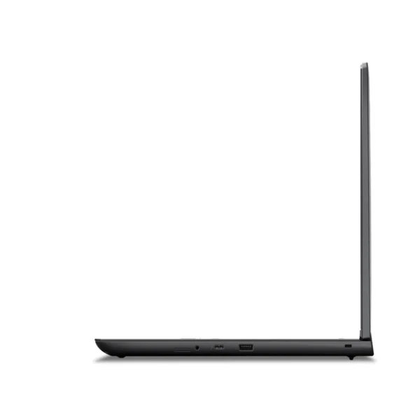 ThinkPad P16v Gen 2 Laptop side vie showing USB Type-C Port