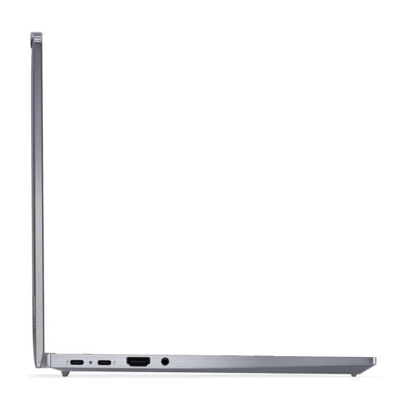 ThinkPad T14s Gen 5 grey laptop showing side view with HDMI Port