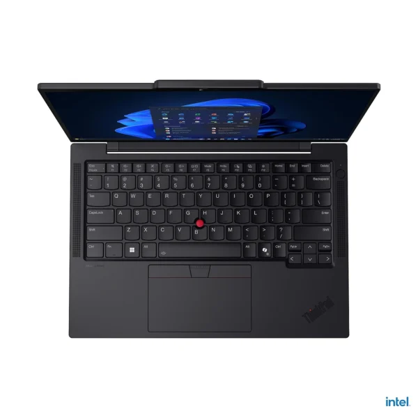 ThinkPad T14s Gen 6 Laptop Showing Keyboard view and comes with Fingerprint Reader