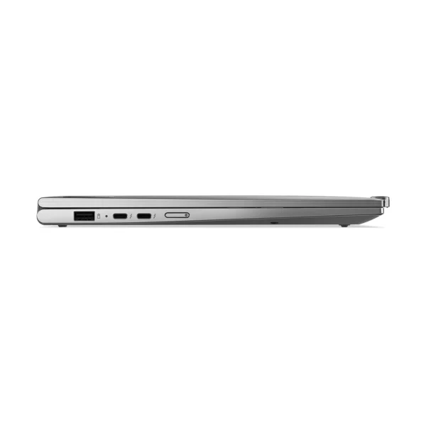 ThinkPad X1 2-in-1 Gen 10 Aura Edition Laptop Side view showing Type-C ports sim card tray