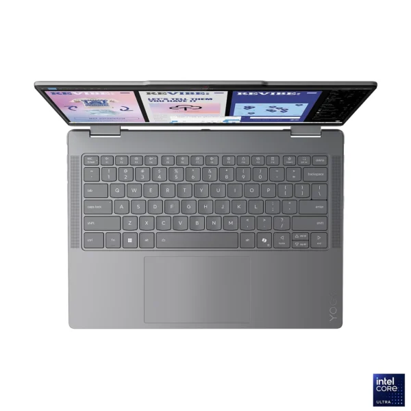 Yoga 7 2-in-1 14ILL10 Laptop Back view showing Lenovo Yoga Pen
